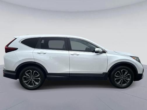 Platinum White Pearl 2021 Honda CR-V EX