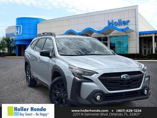 Ice Silver Metallic 2025 Subaru Outback Onyx Edition