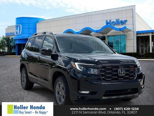 Crystal Black Pearl 2025 Honda Passport TrailSport