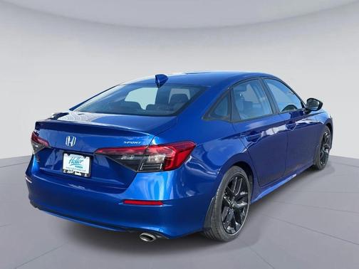 Aegean Blue Metallic 2023 Honda Civic Sport