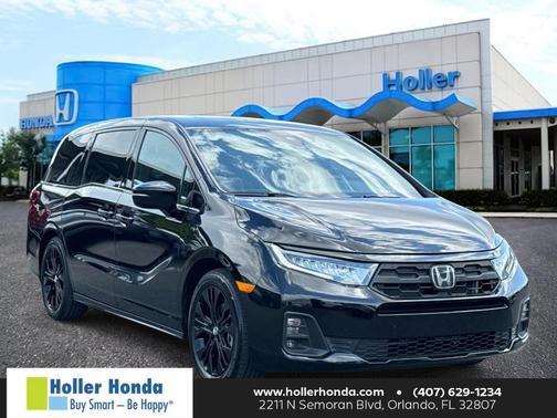 Crystal Black Pearl 2025 Honda Odyssey Sport-L