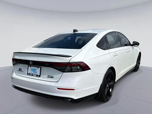 Platinum White Pearl 2023 Honda Accord Hybrid Sport-L