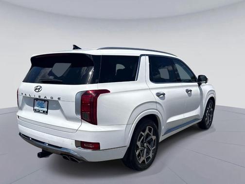 Hyper White 2022 Hyundai PALISADE Calligraphy