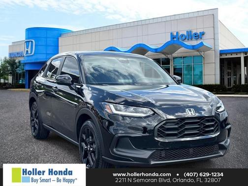 Crystal Black Pearl 2025 Honda HR-V Sport