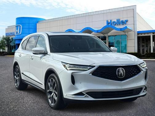 Platinum White Pearl 2023 Acura MDX Technology