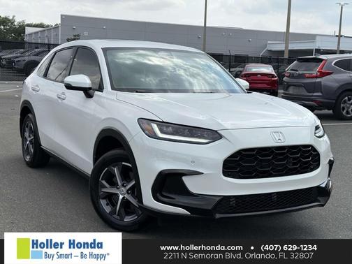 Platinum White Pearl 2024 Honda HR-V EX-L