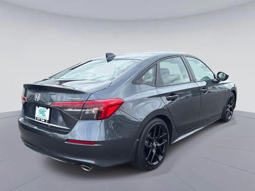 Meteorite Gray Metallic 2024 Honda Civic Sport