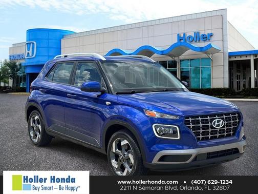 Intense Blue 2025 Hyundai VENUE Limited