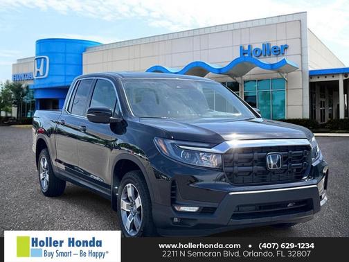 Crystal Black Pearl 2025 Honda Ridgeline RTL
