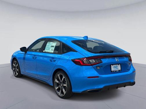 Boost Blue Pearl 2026 Honda Civic Hybrid Sport Touring