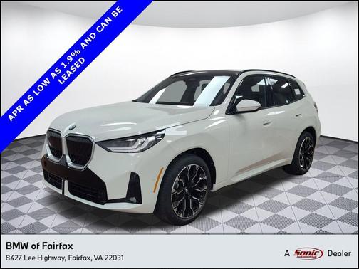 Alpine White 2025 BMW X3 30 xDrive