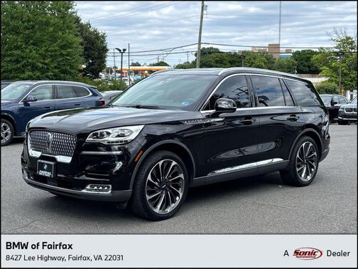 INFINITE BLACK METALLIC 2020 Lincoln Aviator Reserve AWD