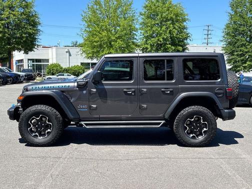 Granite Crystal Metallic Clearcoat 2021 Jeep Wrangler Unlimited 4xe Rubicon