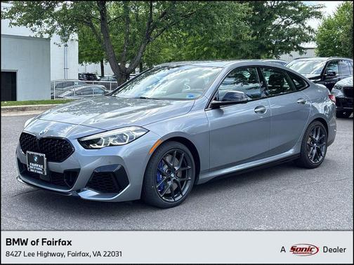 Skyscraper Grey Metallic 2023 BMW M235 Gran Coupe i xDrive