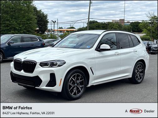 Alpine White 2023 BMW X3 xDrive30i