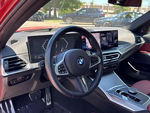 Melbourne Red Metallic 2023 BMW 330 xDrive