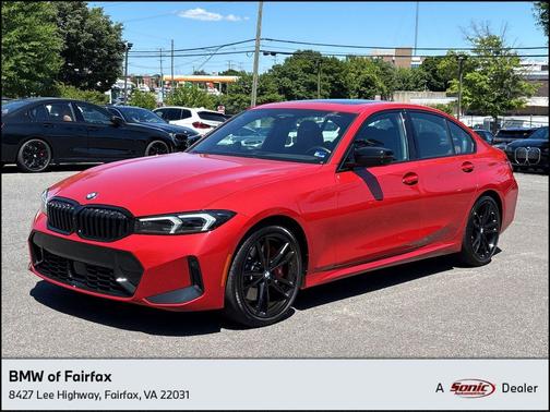 Melbourne Red Metallic 2023 BMW 330 xDrive