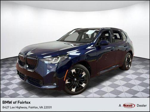 Blue 2025 BMW X3 30 xDrive