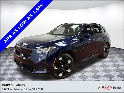 Blue 2025 BMW X3 30 xDrive