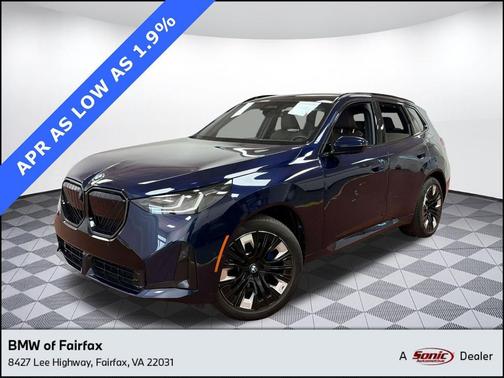 Blue 2025 BMW X3 30 xDrive