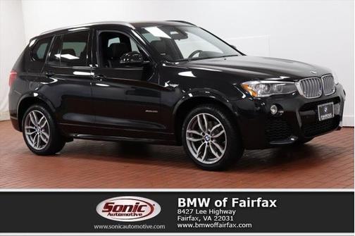 Black 2017 BMW X3 xDrive35i