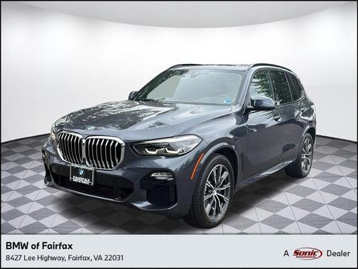 Arctic Gray Metallic 2021 BMW X5 xDrive40i