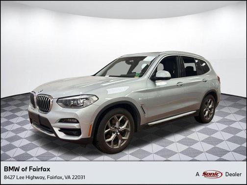 Glacier Silver Metallic 2020 BMW X3 xDrive30i