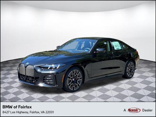 Black Sapphire Metallic 2026 BMW i4 Gran Coupe xDrive40
