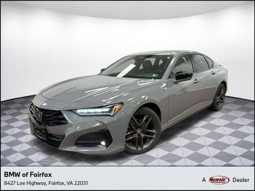 Urban Gray Pearl 2024 Acura TLX A-Spec