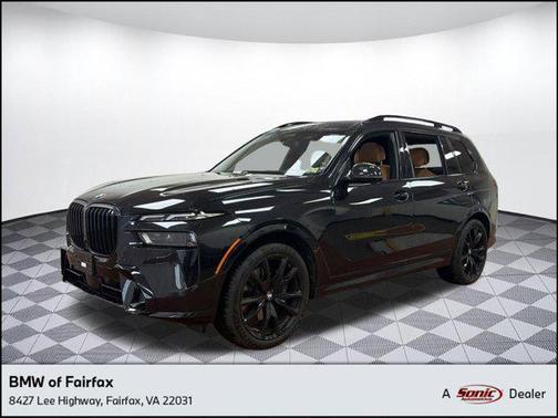 Black Sapphire Metallic 2024 BMW X7 xDrive40i