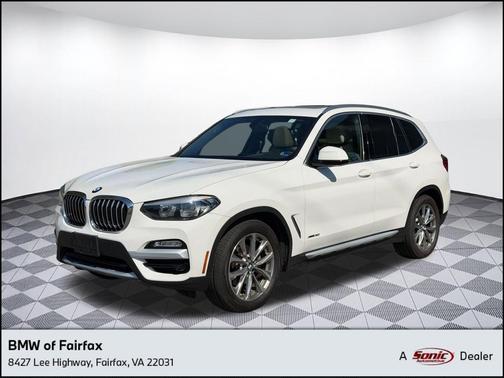 White 2018 BMW X3 xDrive30i