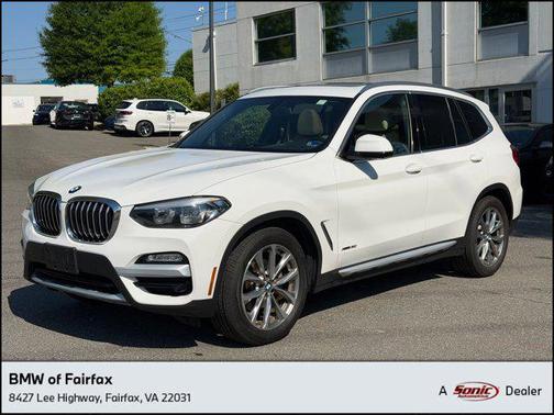 White 2018 BMW X3 xDrive30i