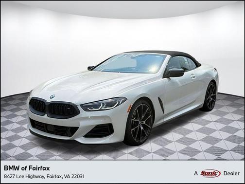 Mineral White Metallic 2024 BMW M850 xDrive