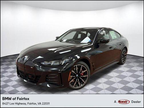 Black Sapphire Metallic 2026 BMW i4 Gran Coupe M60