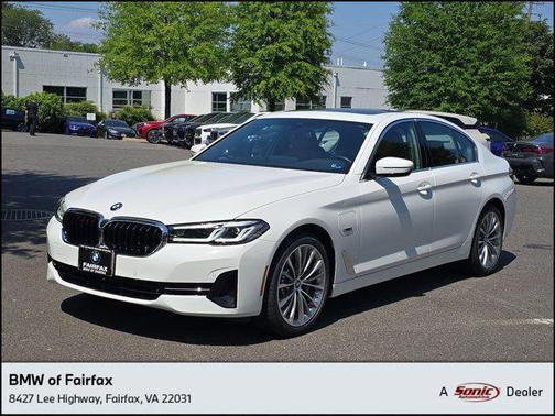 Alpine White 2023 BMW 530e Base