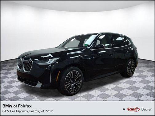 Black Sapphire Metallic 2026 BMW X3 30 xDrive