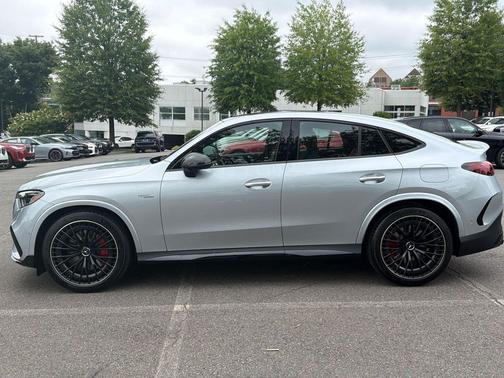 Cirrus Silver Metallic 2026 Mercedes-Benz AMG GLC 43 4MATIC Coupe