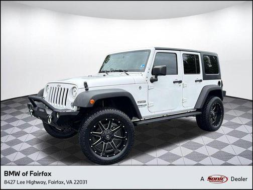 Bright White Clearcoat 2017 Jeep Wrangler Unlimited Sport