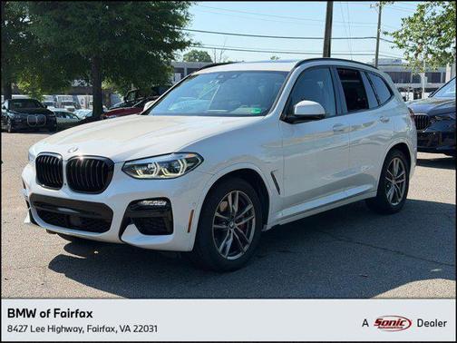 Alpine White 2021 BMW X3 M40i
