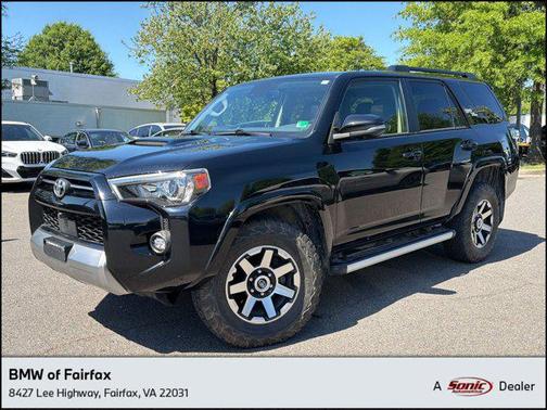 Midnight Black Metallic 2023 Toyota 4Runner TRD Off Road Premium