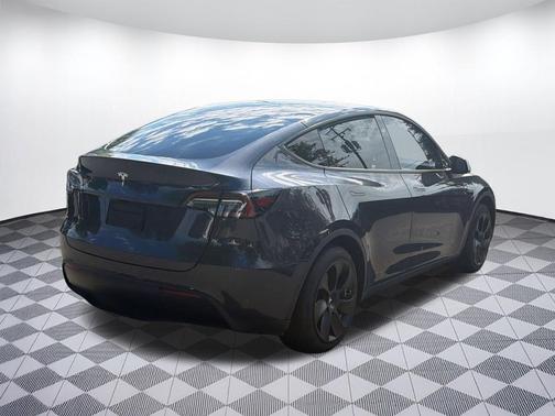 Solid Black 2024 Tesla Model Y Long Range Single Motor Rear-Wheel Drive