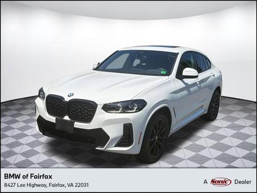Alpine White 2025 BMW X4 xDrive30i