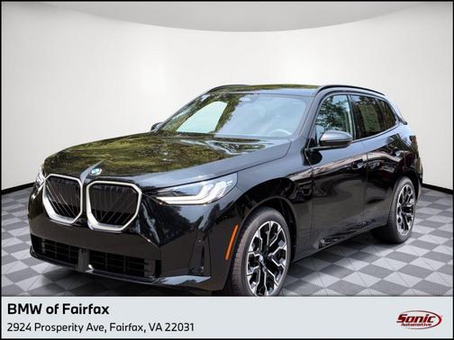 Black Sapphire Metallic 2026 BMW X3 30 xDrive