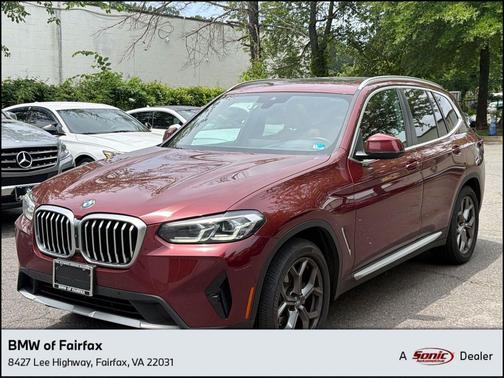 Aventurin Red Metallic 2023 BMW X3 xDrive30i