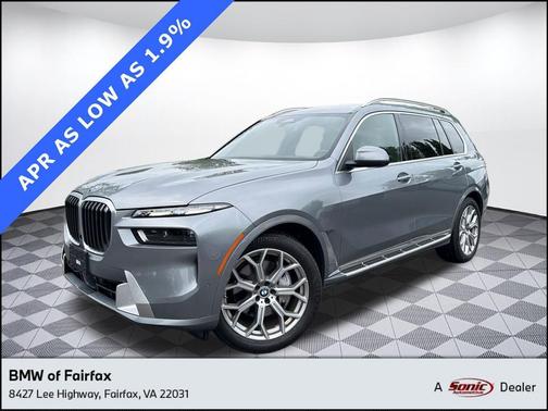 Black 2025 BMW X7 xDrive40i