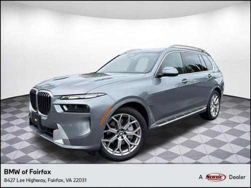 Black 2025 BMW X7 xDrive40i