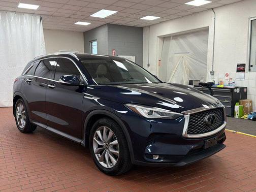 Hermosa Blue 2020 INFINITI QX50 LUXE AWD