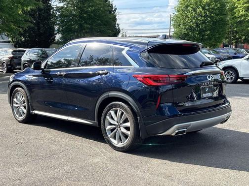 Hermosa Blue 2020 INFINITI QX50 LUXE AWD