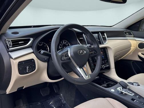 Hermosa Blue 2020 INFINITI QX50 LUXE AWD