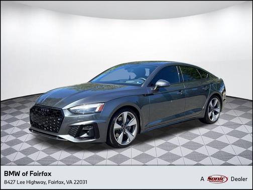 Gray 2021 Audi A5 Sportback 45 S Line Prestige